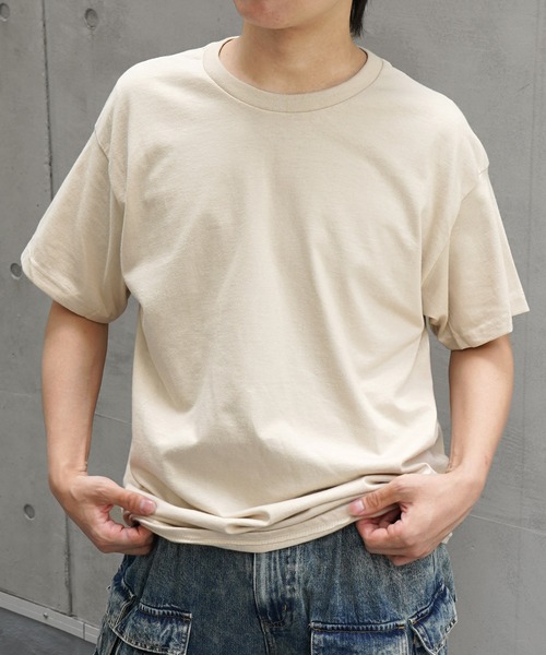 

Confirm Футболка с коротким рукавом, базовая, унисекс, GILDAN, бежевый