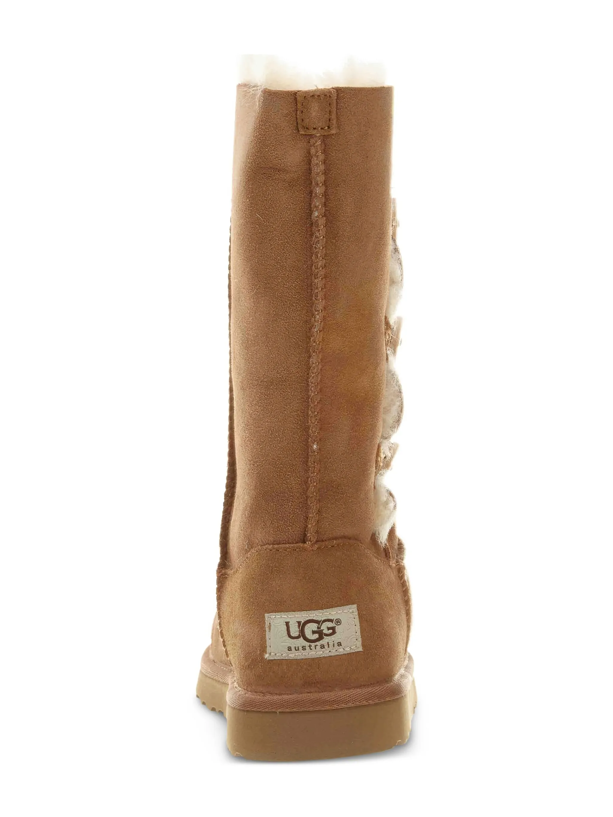 Сапоги Bailey Button Triplet Ugg Kids, коричневый — фото 2