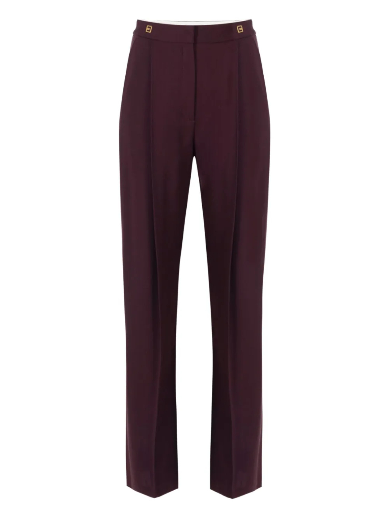 

Брюки с высокой талией Elisabetta Franchi, красный