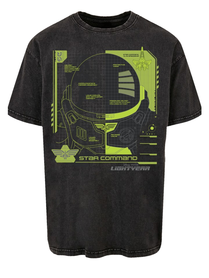 

Футболка свободного кроя Buzz Lightyear Buzz Tech Panel черного цвета F4NT4STIC, Черный, Футболка свободного кроя Buzz Lightyear Buzz Tech Panel черного цвета F4NT4STIC