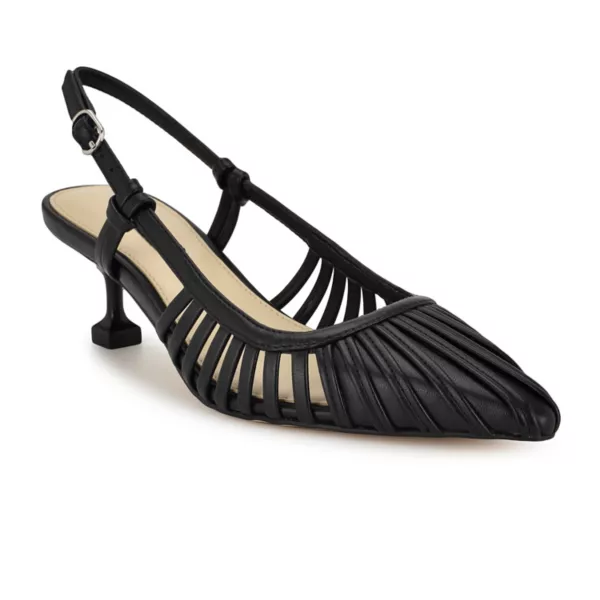 Женские лодочки Whitt на ремешке Nine West, черный