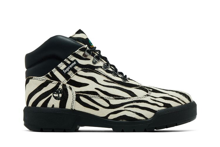 

Ботинки Timberland Supreme x Field Boot Zebra, белый