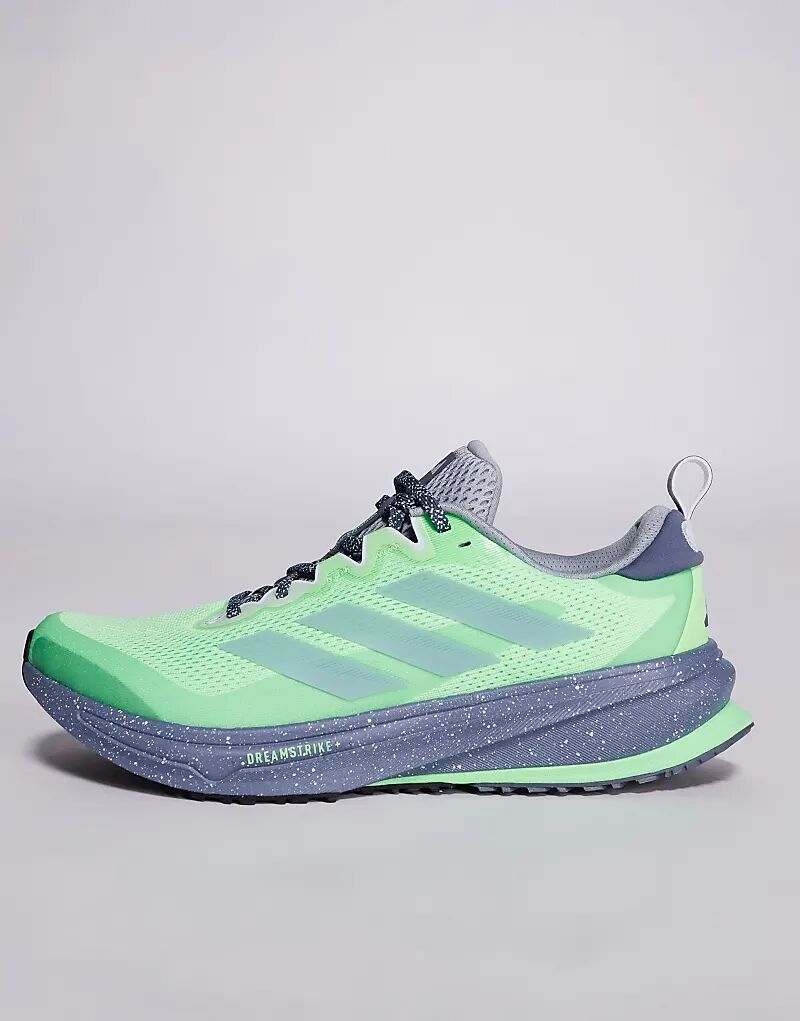Кроссовки adidas Running Supernova Rise ATR лаймового и серебристого цветов Adidas Performance — фото 2