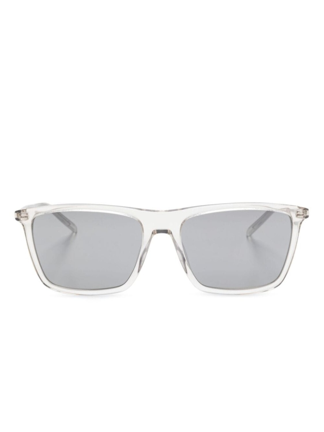 

Saint Laurent Eyewear солнцезащитные очки в прозрачной оправе, серый