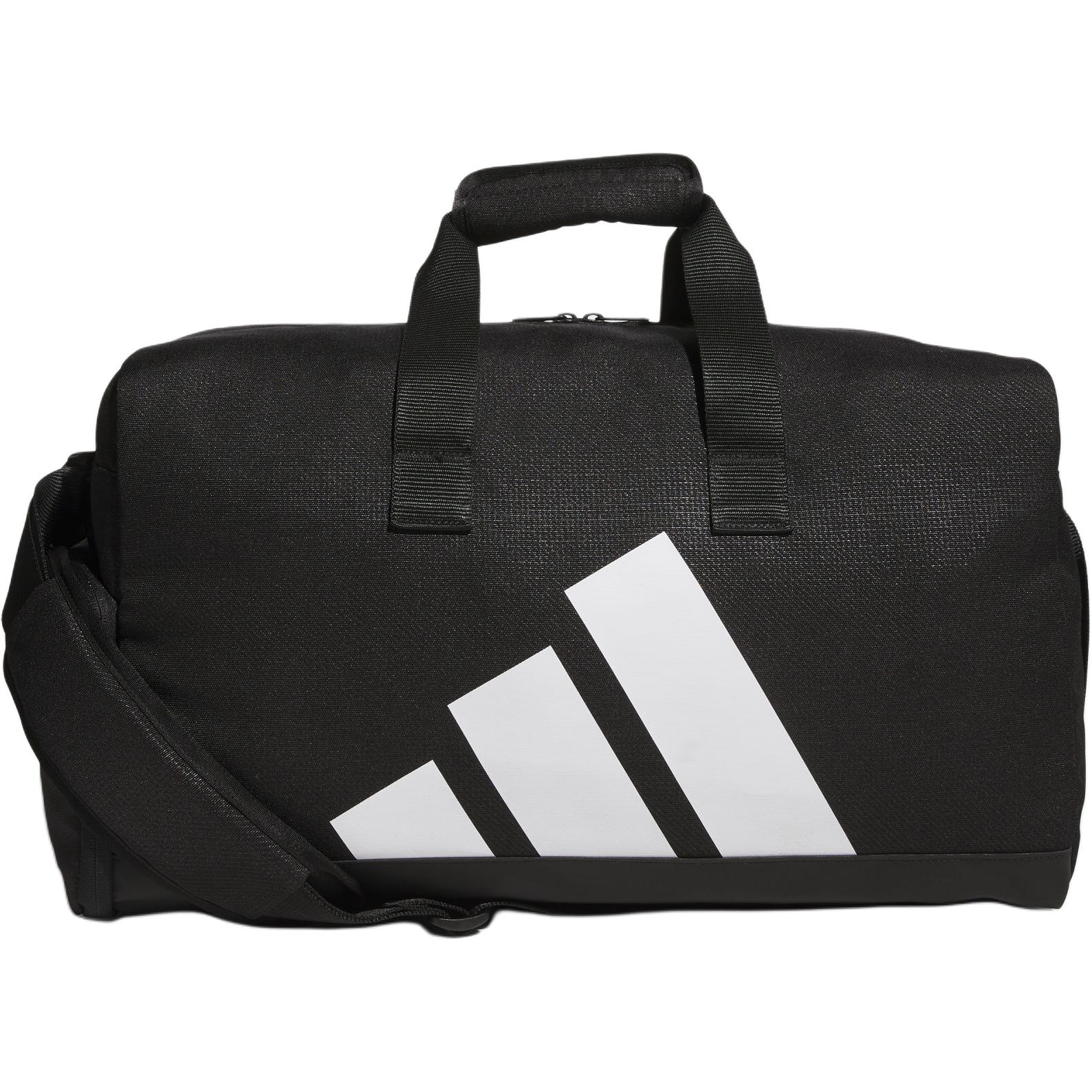 

Adidas 37,3-литровая полиэстеровая дорожная сумка унисекс черная, Black