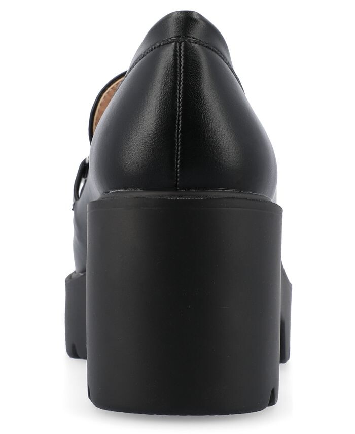 Женские туфли-лодочки на платформе и подошве Kezziah Tru Comfort из пенопласта Journee Collection, черный — фото 3