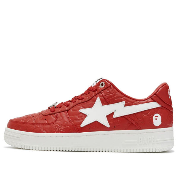 

Кроссовки bape sta #3 'red white' A Bathing Ape, красный