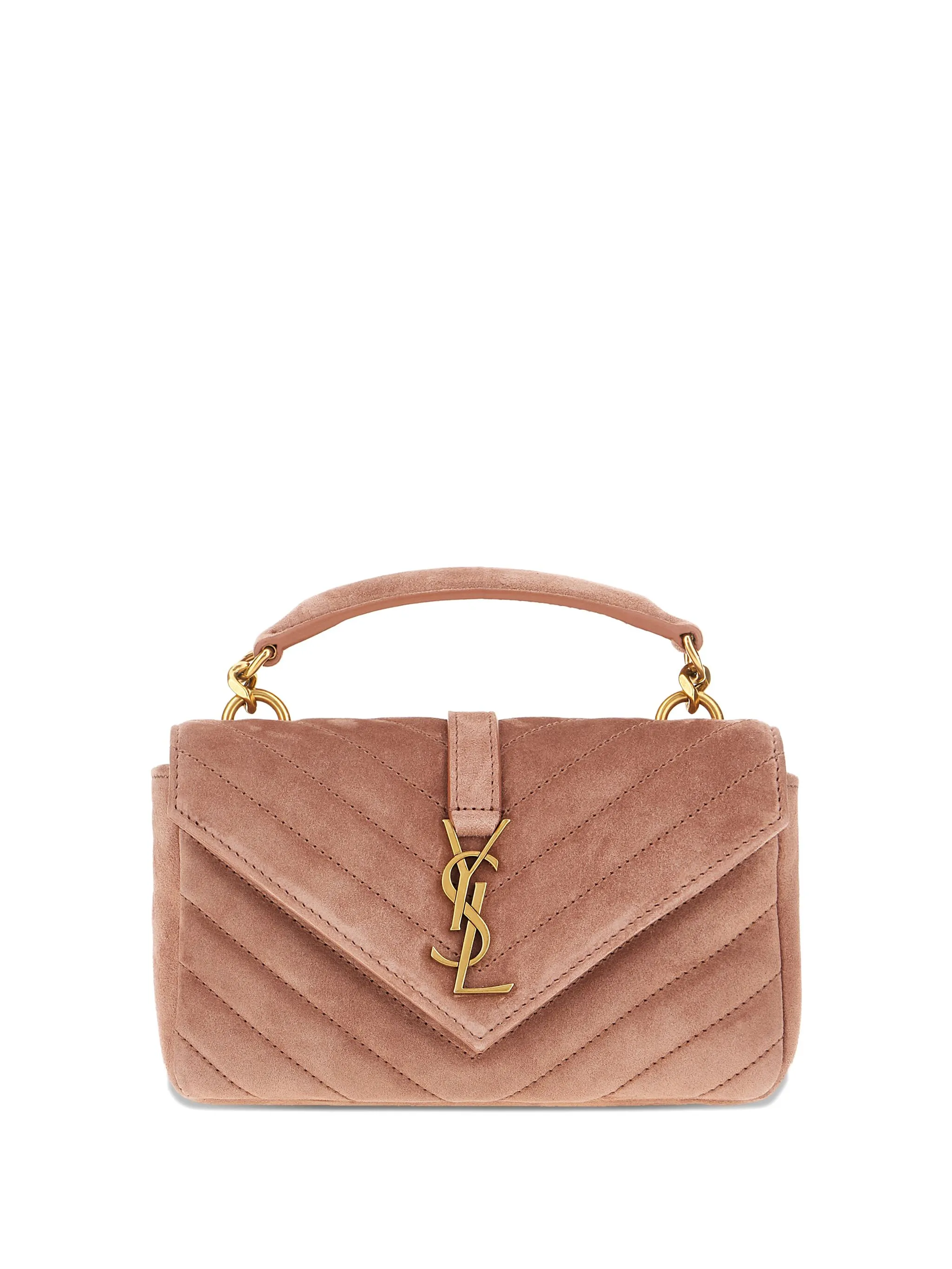 

Мини-сумка на плечо College Saint Laurent, розовый