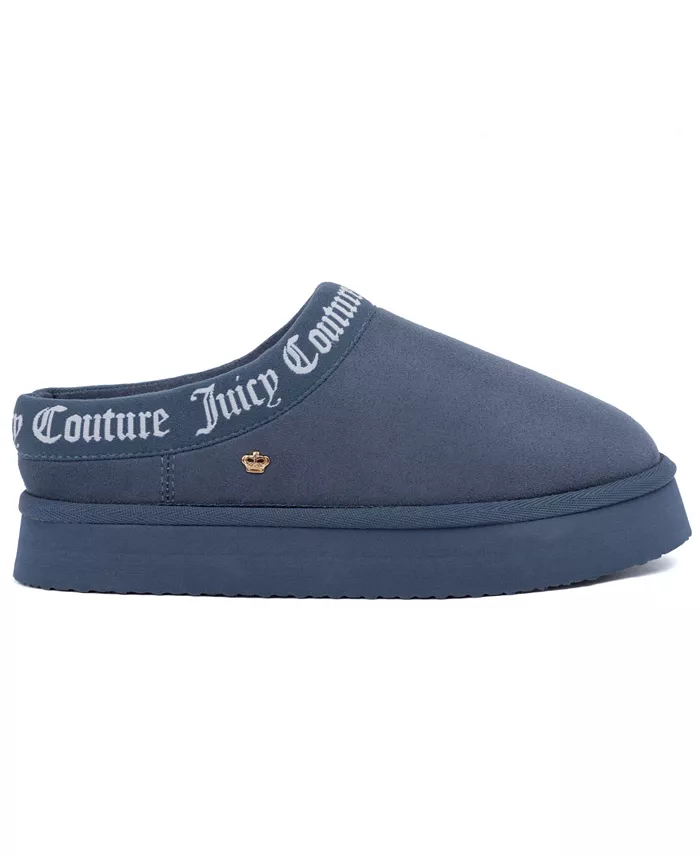 Женские тапочки Oney с закрытым носком Juicy Couture, синий — фото 2
