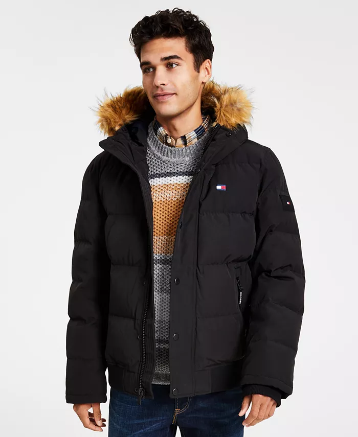 

Короткое пальто Snorkel Tommy Hilfiger, черный