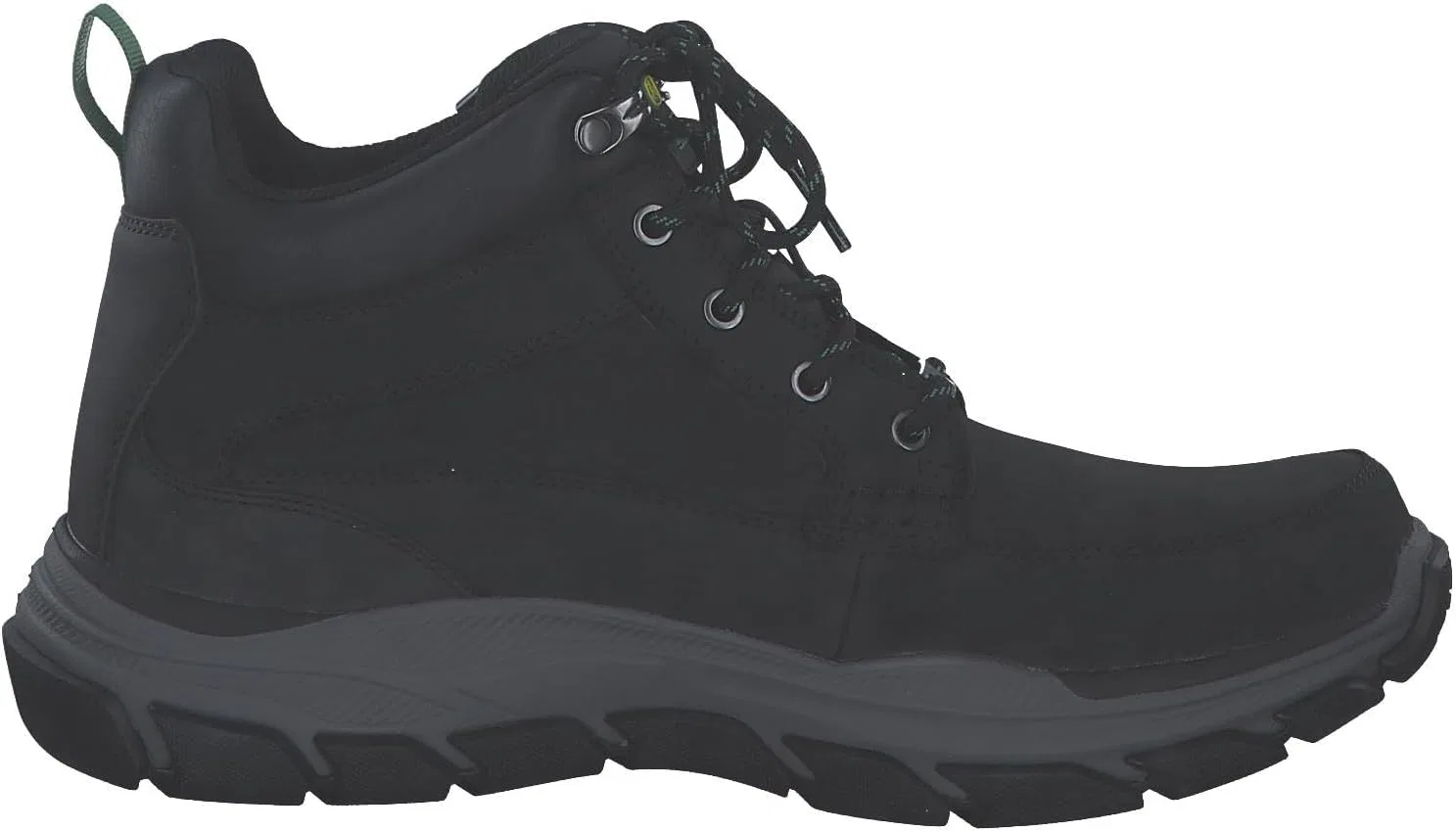 Мужские ботильоны Skechers X John Deere Respected Landin, Black Leather Trim — фото 2
