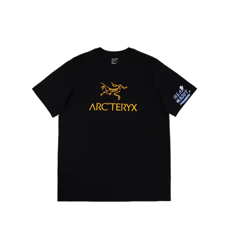Футболка с логотипом Arcteryx Black