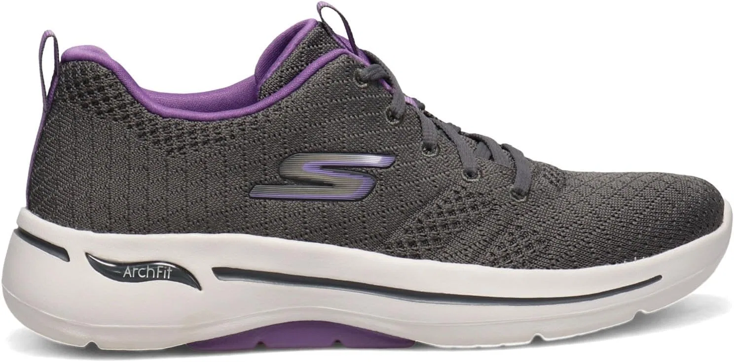 Женские кроссовки Skechers 124403w, Gray — фото 3