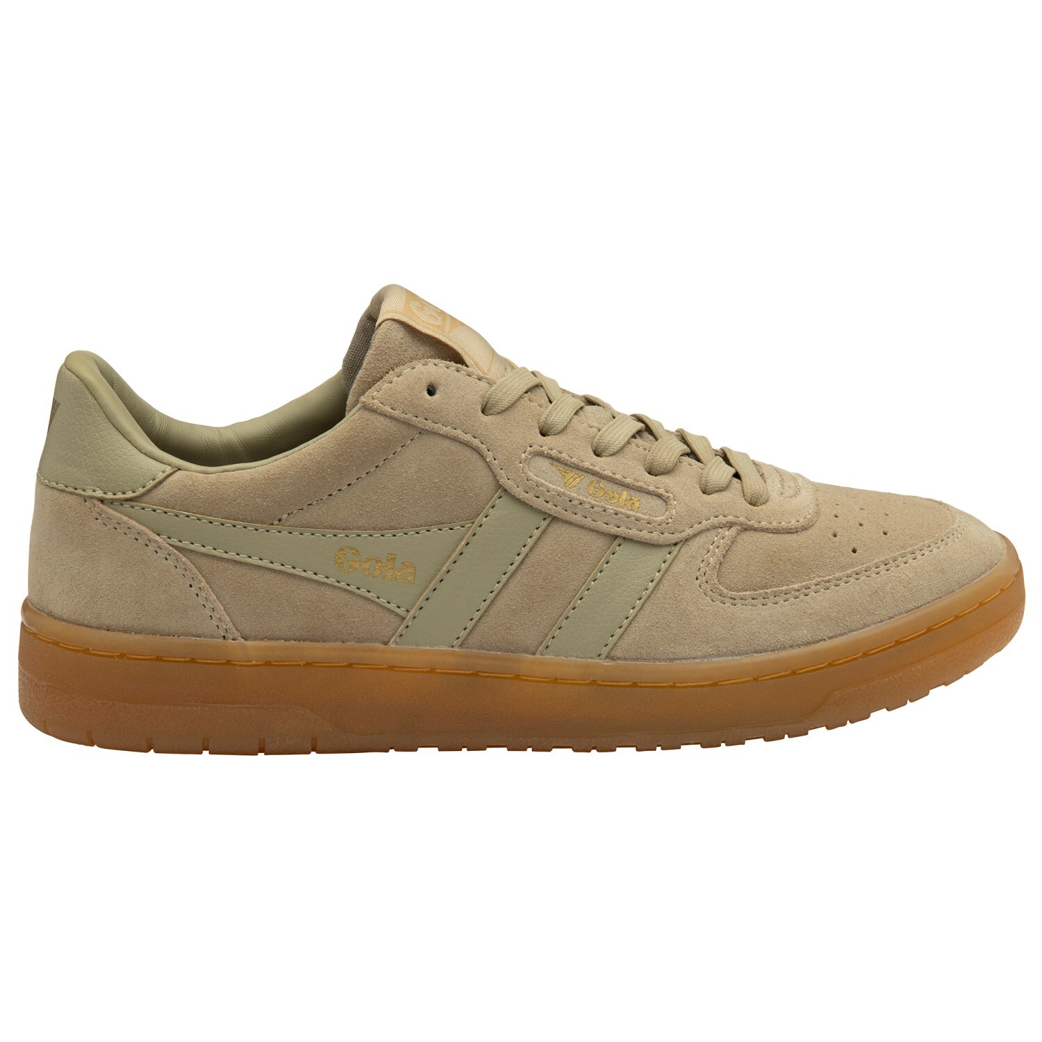 

Кроссовки Gola Hawk Suede '86, цвет Bone/Gum