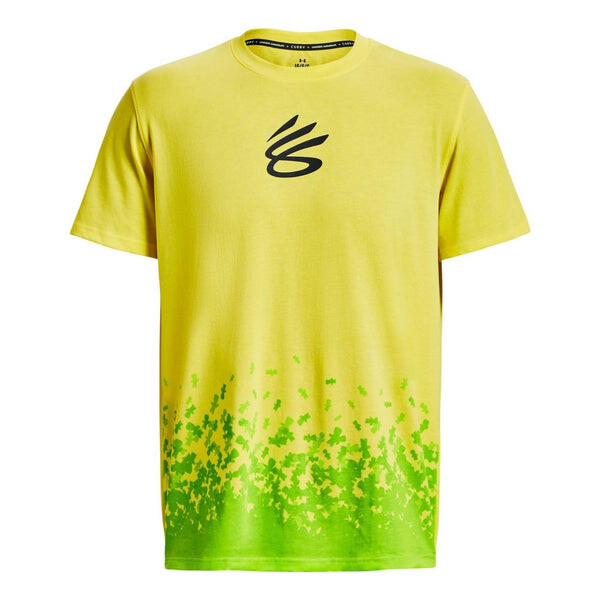 

Футболка curry x sour patch kids t-shirt 'yellow green' Under Armour, желтый