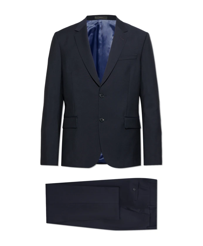 

Шерстяной костюм Paul Smith, синий