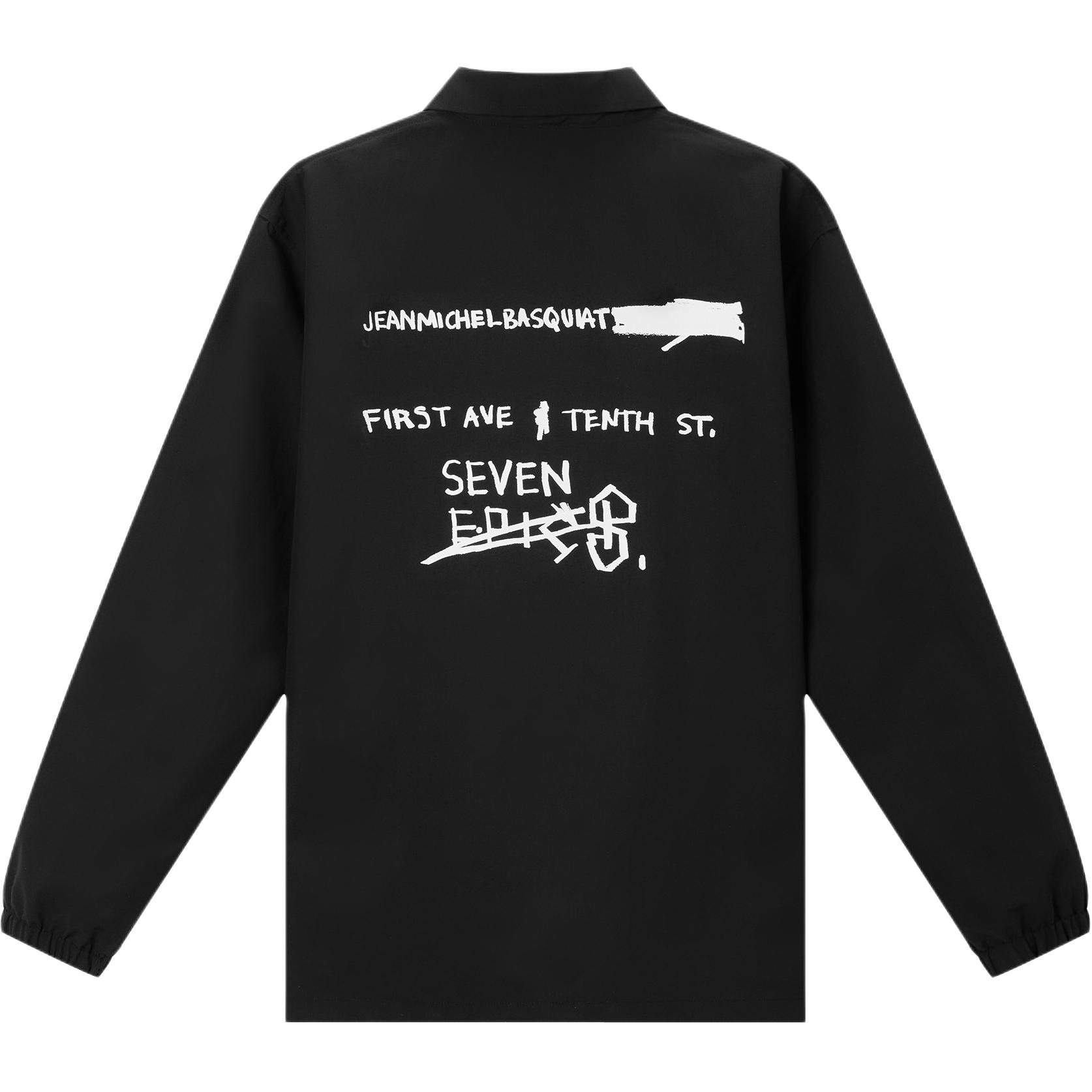 UNIQLO Куртка в коллаборации с Жаном Мишелем Баския, Black — фото 3