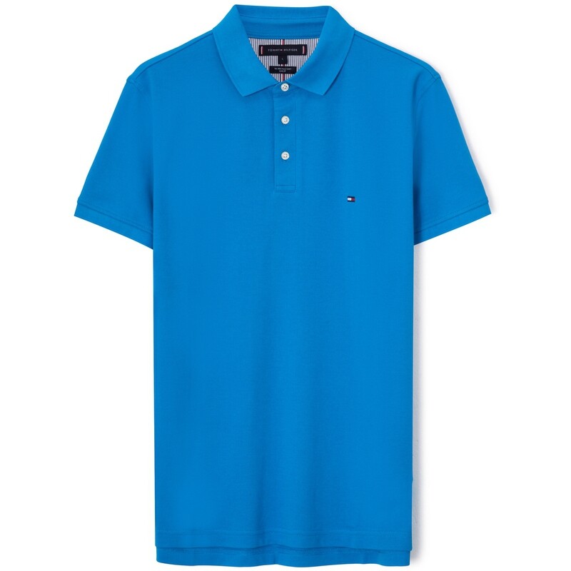 

Рубашка поло мужская, цвет морской волны Tommy Hilfiger, цвет Sea Blue