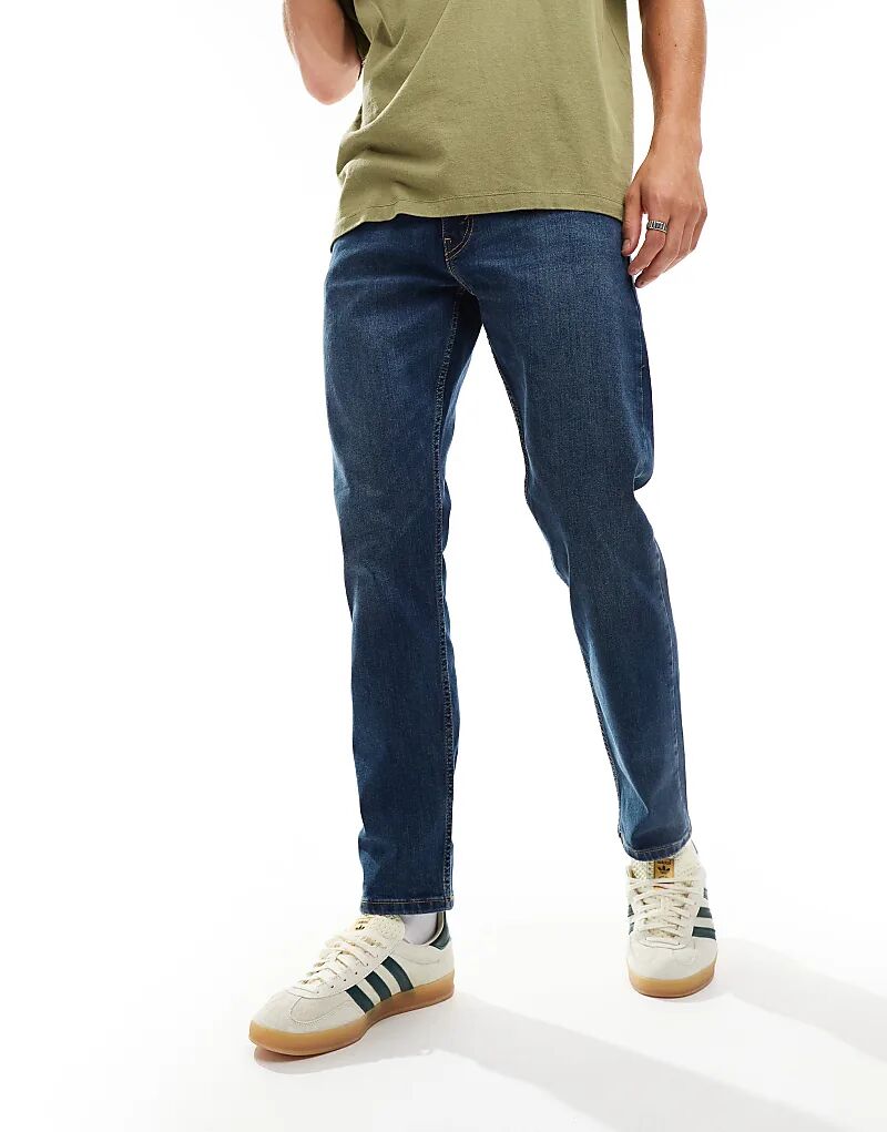 

502 зауженные джинсы средне-синего цвета Levi's