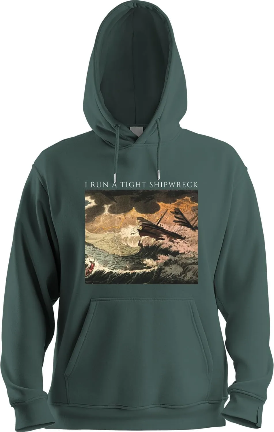 

Толстовка с капюшоном I Run A Tight Shipwreck Shirt Homeschool Mama