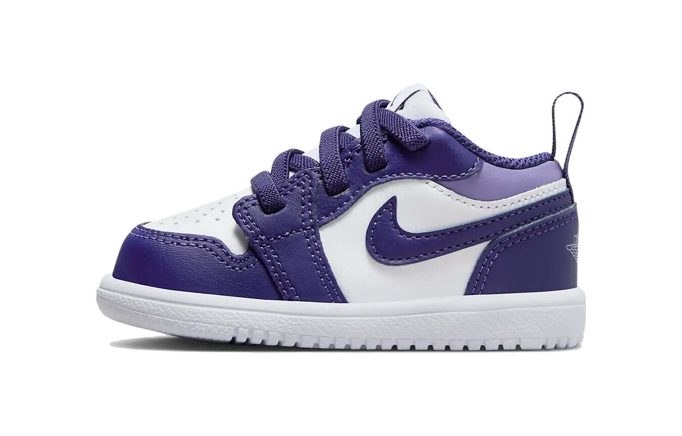 

Детские кроссовки Air Jordan 1 Low Alt, белый/фиолетовый