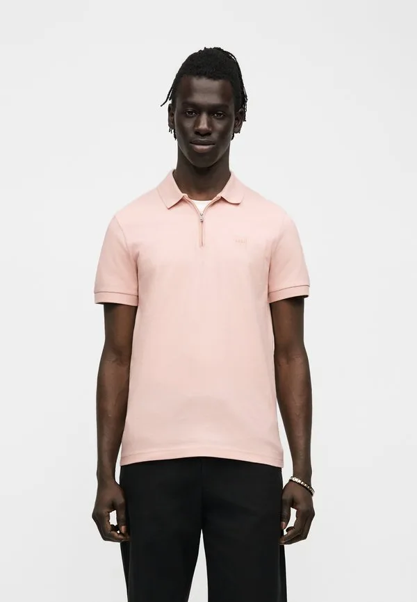 Рубашка поло Boss, Light Pink — фото 3