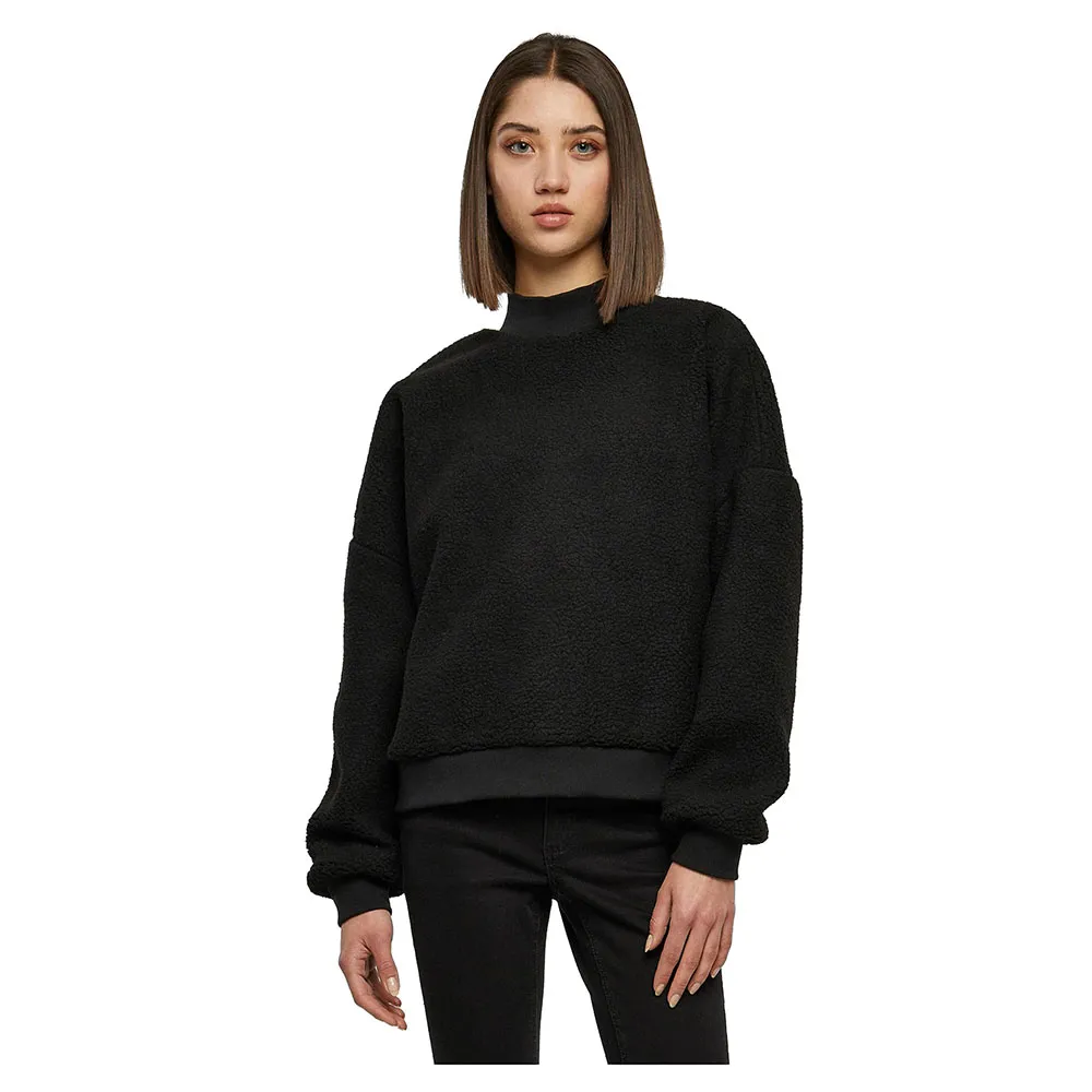 

Свитер Urban Classics Sherpa, черный