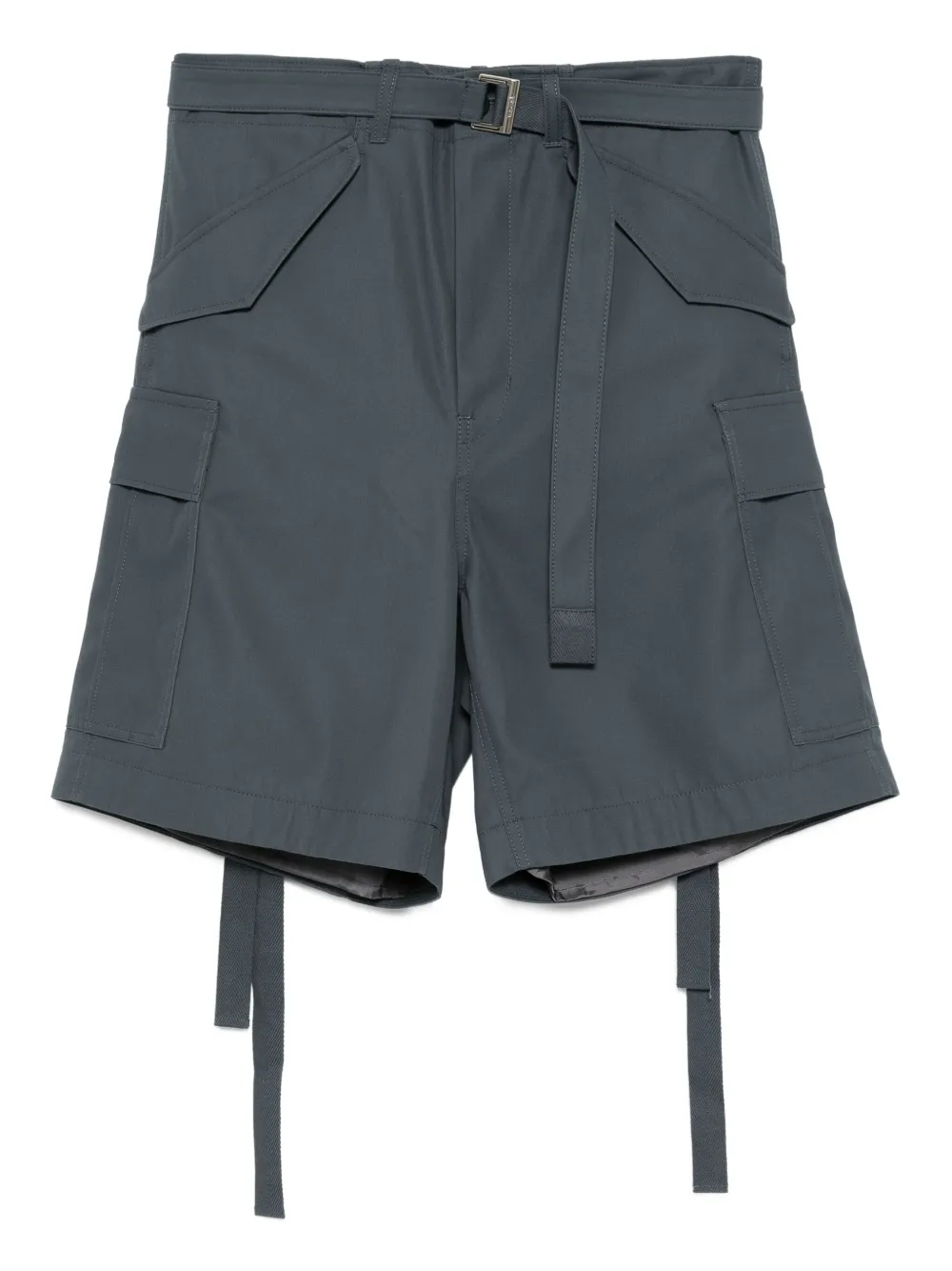 

Саржевые шорты SACAI, синий