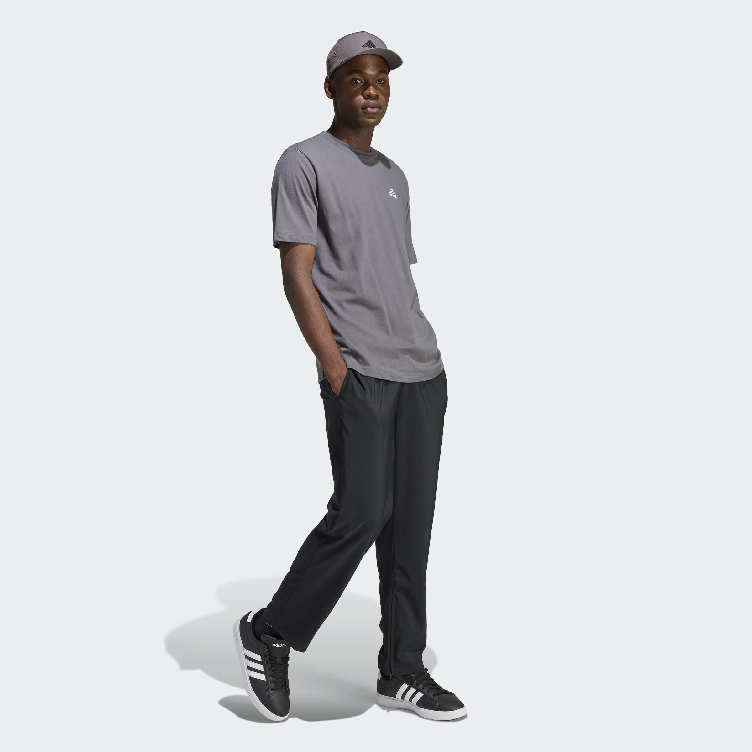 Adidas Sportswear Футболка в сером цвете — фото 4