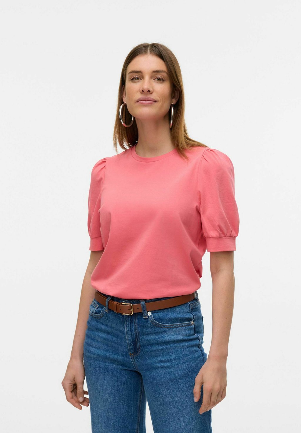 

Базовая футболка 2/4 O-NECK Aware, светло-розовый
