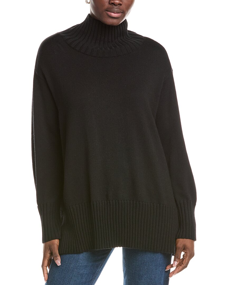 

Свитер водолазка EILEEN FISHER, черный