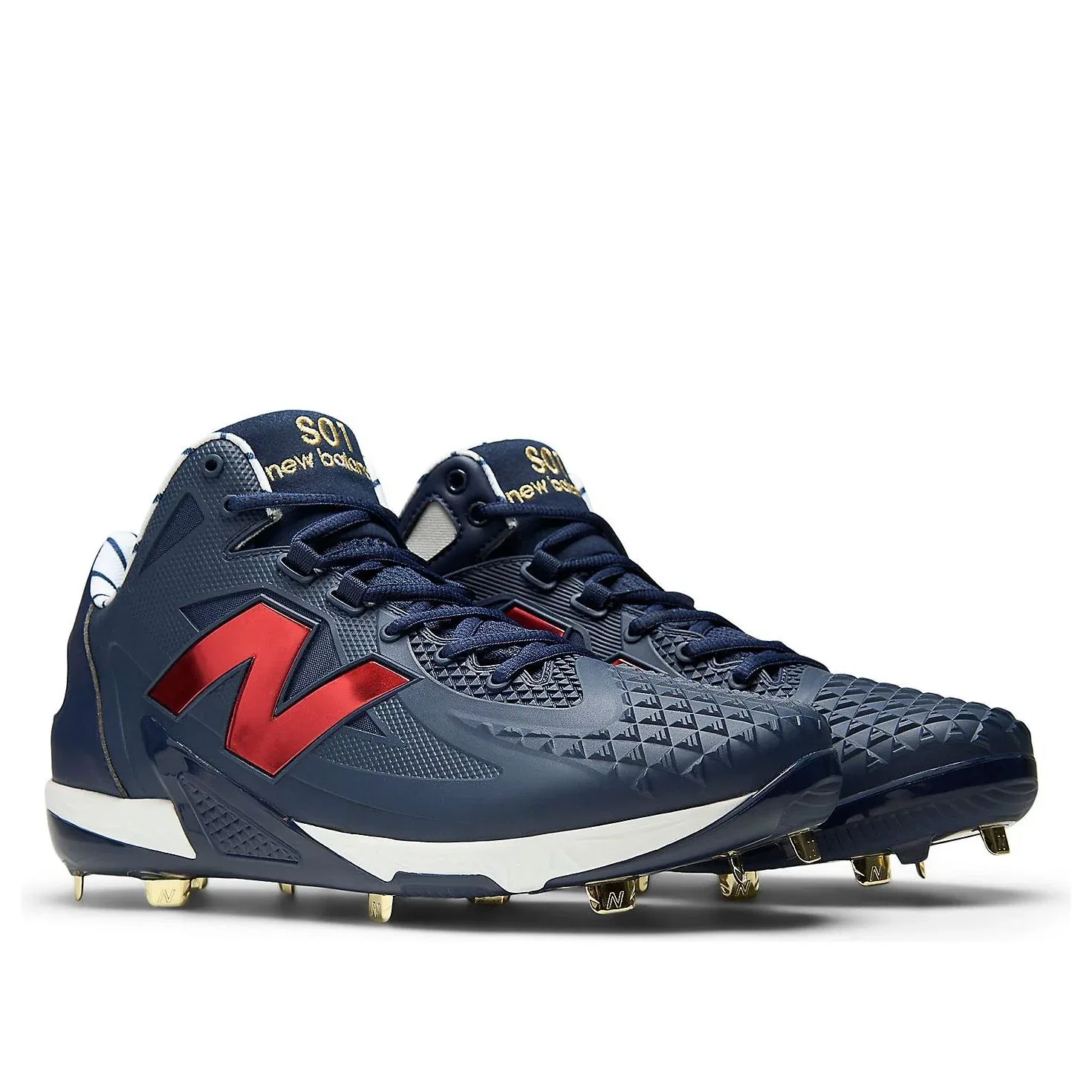Бутсы New Balance Fuelcell Ohtani v1 'Team Navy White' MSHO5GO, темно-синий — фото 2