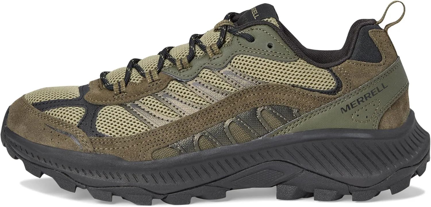 Мужские кроссовки Merrell Speed Strike 2 Talc, оливковый — фото 4