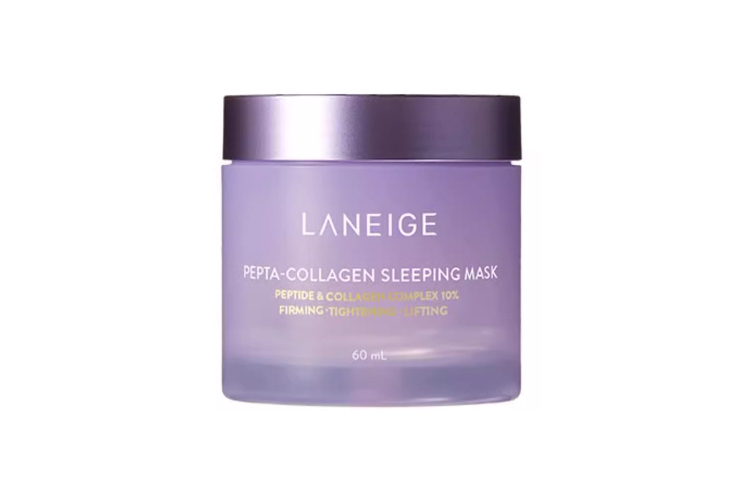 Ночная антивозрастная маска для лица Laneige Pepta-Collagen Sleeping Mask, 60 мл — фото 3