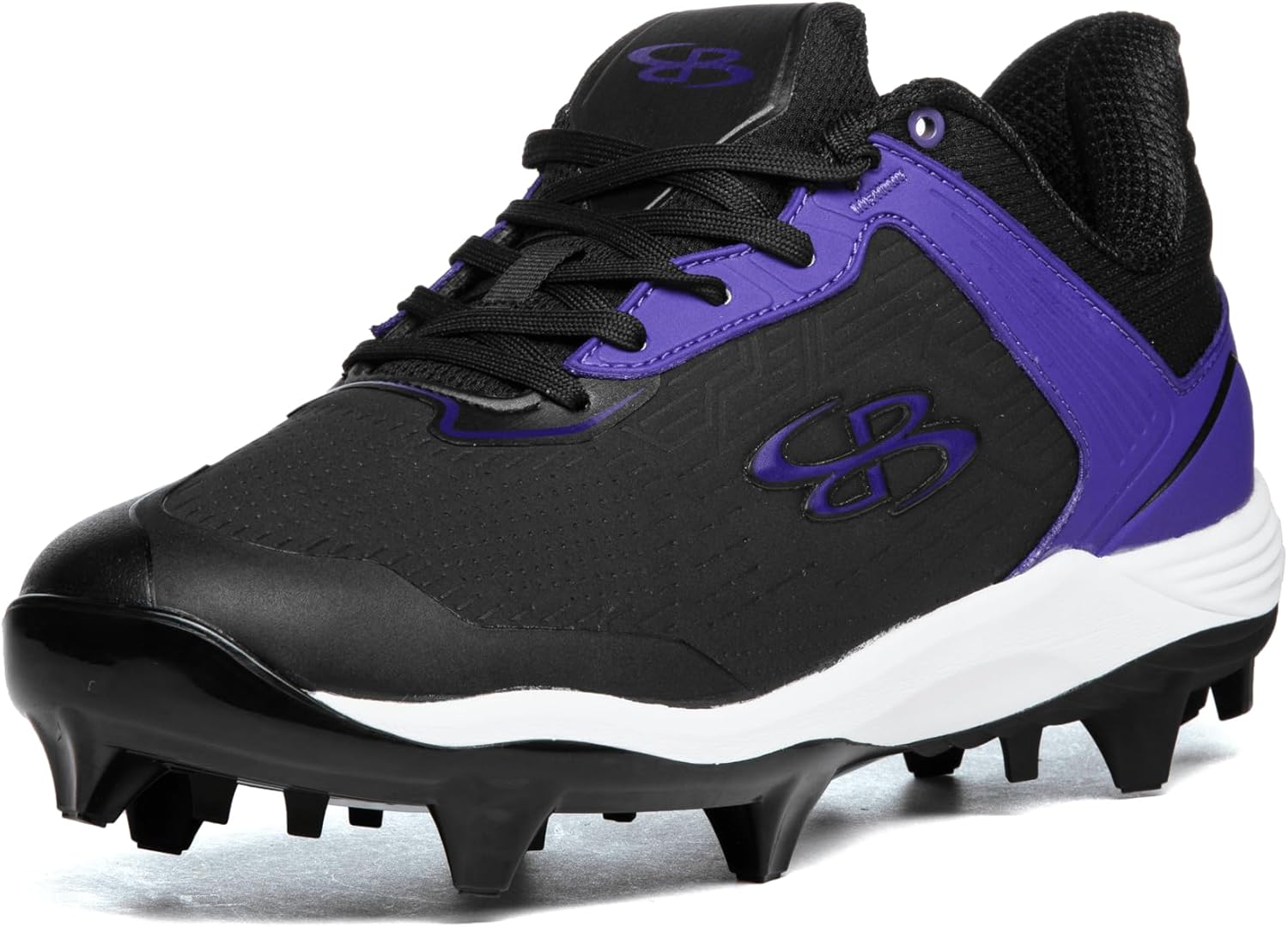 

Бутсы Boombah Viper Pro для мужчин с формованной подошвой - несколько вариантов цвета - разные размеры, черный/фиолетовый