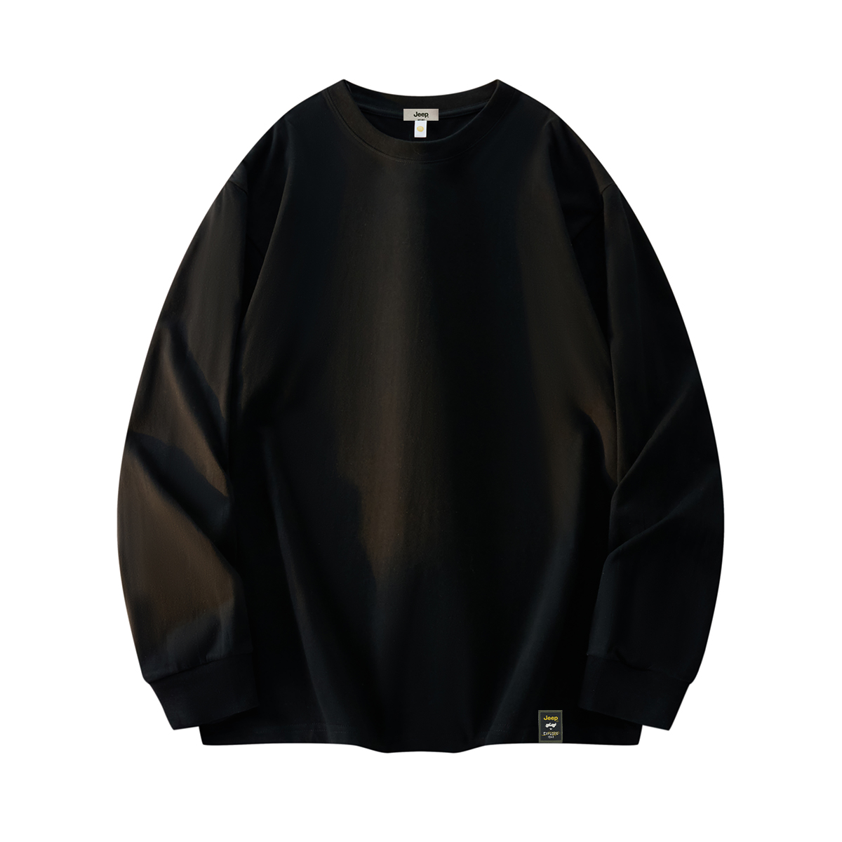 

Футболка с длинным рукавом Unisex Jeep, pure черный