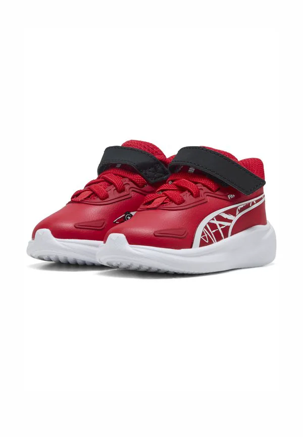 Детские туфли scuderia ferrari skyrocket Puma, Rosso Corsa- White — фото 2