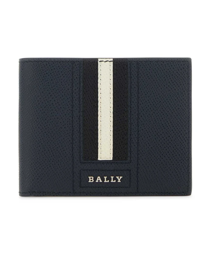 

Электронный кожаный кошелек Marine Bally, синий