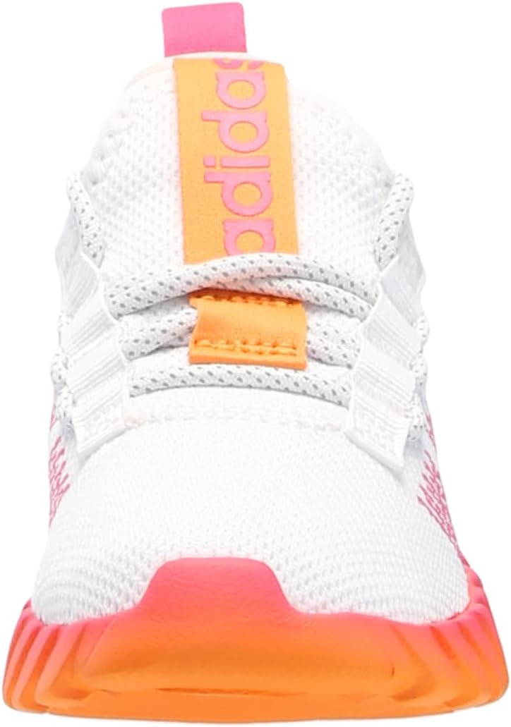 Детские кроссовки Adidas Kaptir Flow (унисекс), белый/оранжевый — фото 2