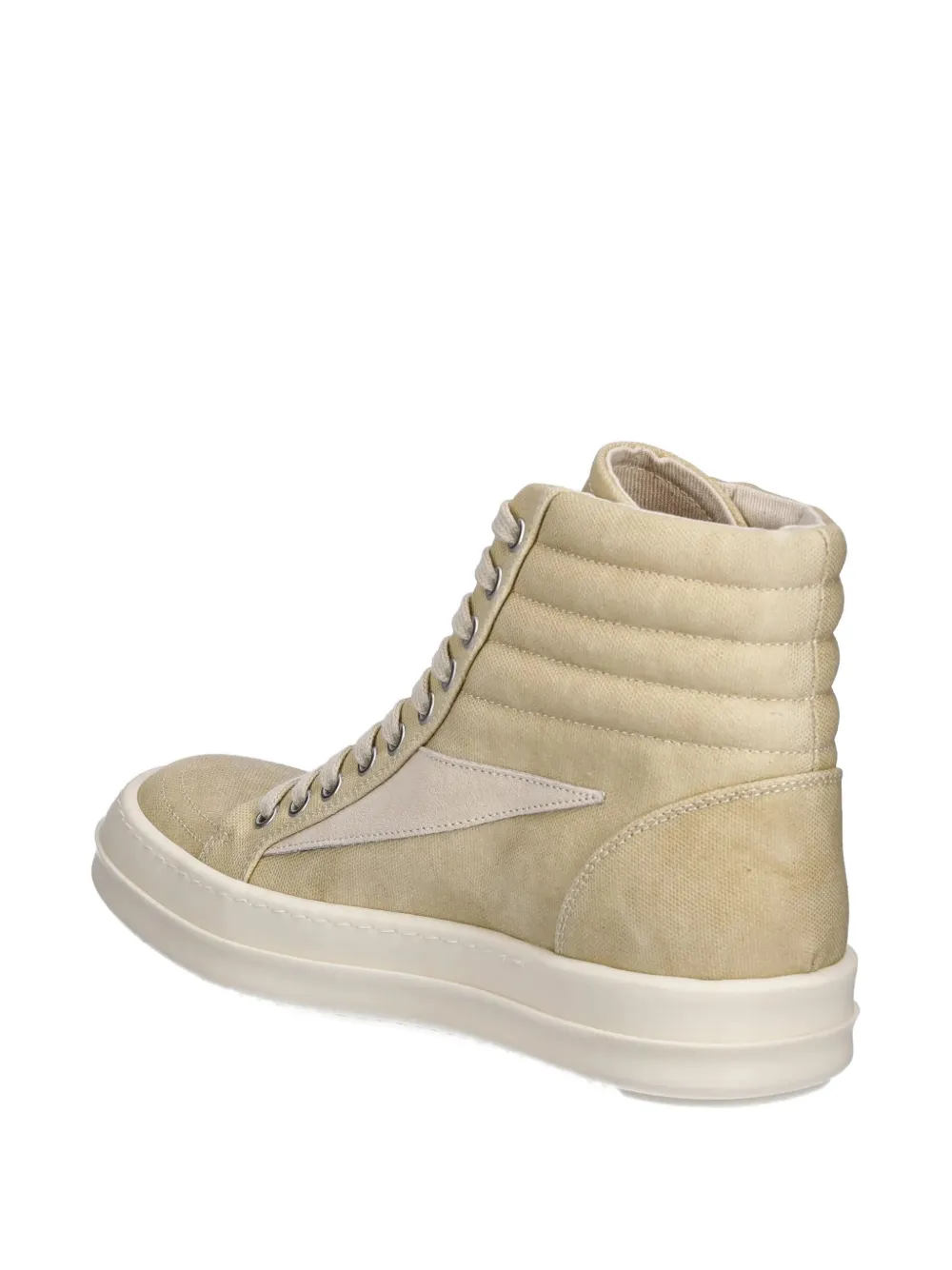 Винтажные высокие кеды Rick Owens DRKSHDW, нейтральный — фото 4