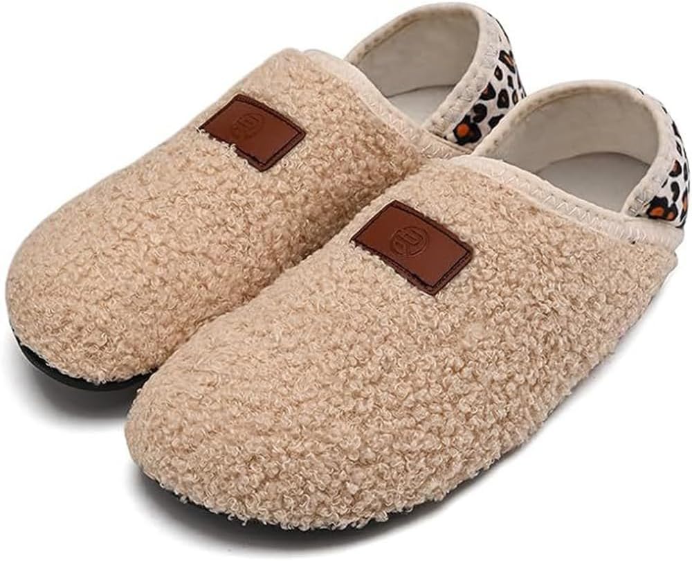 

Тапочки для женщин и мужчин, пушистые тапочки, легкие, без шнурков, удобные, носки-тапочки для дома, спальни, йоги и улицы Fangarden, бежевый