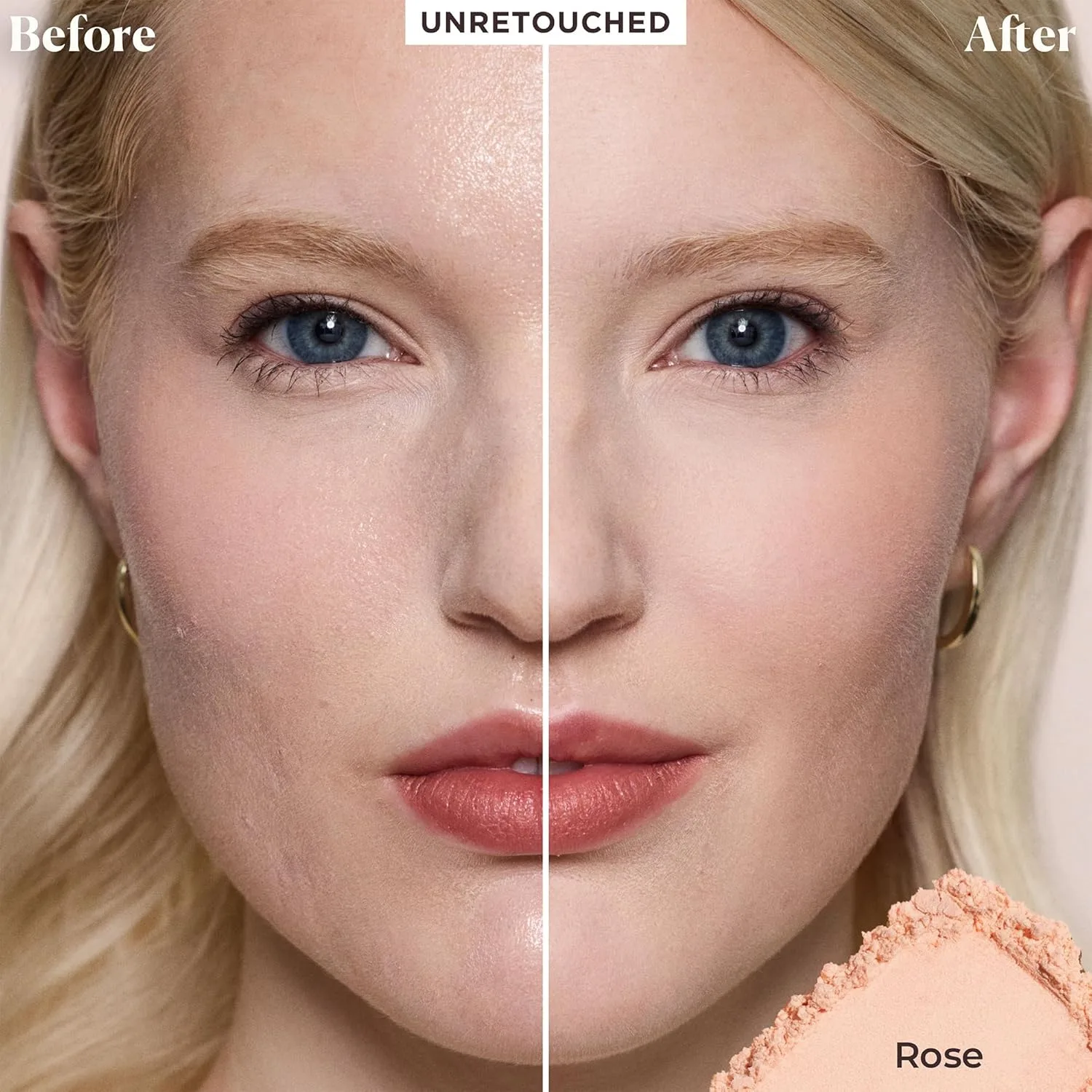 Laura Mercier Translucent Loose Talc-Free Setting Powder Ultra-Blur в оттенке Tone-Up Rose: натуральный и размывающий финиш, с гиалуроновой кислотой, для оживления светлых и средних тонов кожи + набор с велюровой пуфф — фото 3
