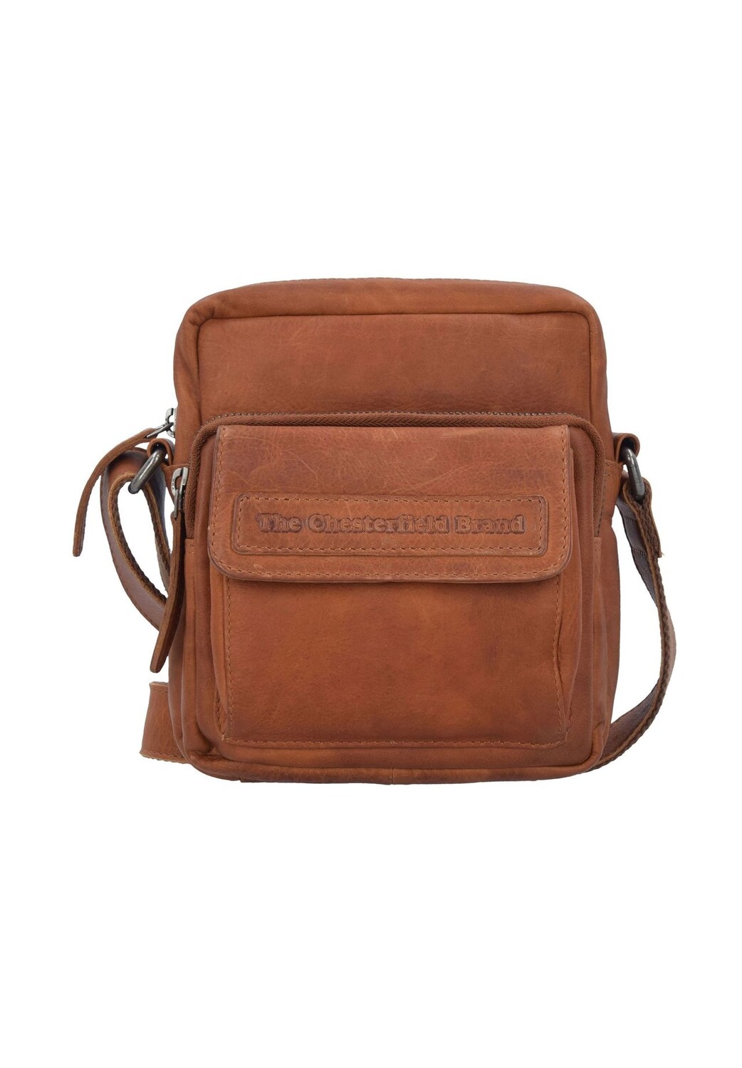 

Кожаная сумка через плечо Wax Pull Up 15 см The Chesterfield Brand, цвет Cognac
