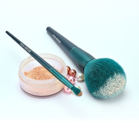 Серия Eigshow Beauty Jade Набор из 8 зеленых кистей премиум-класса + футляр — фото 4