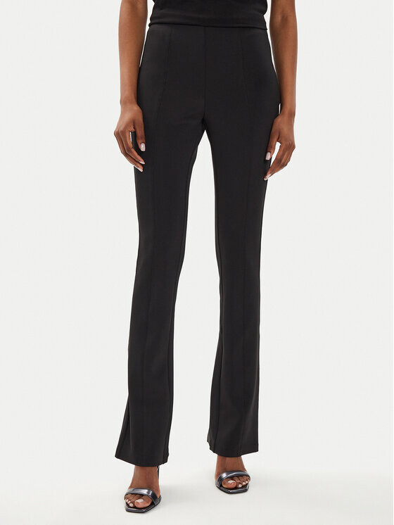 

Брюки из ткани flare fit Calvin Klein, черный
