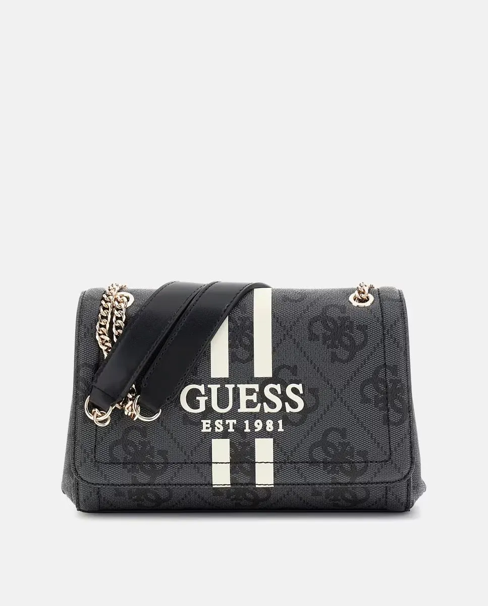 

Сумка-бандо с магнитной застежкой Guess, темно-серый