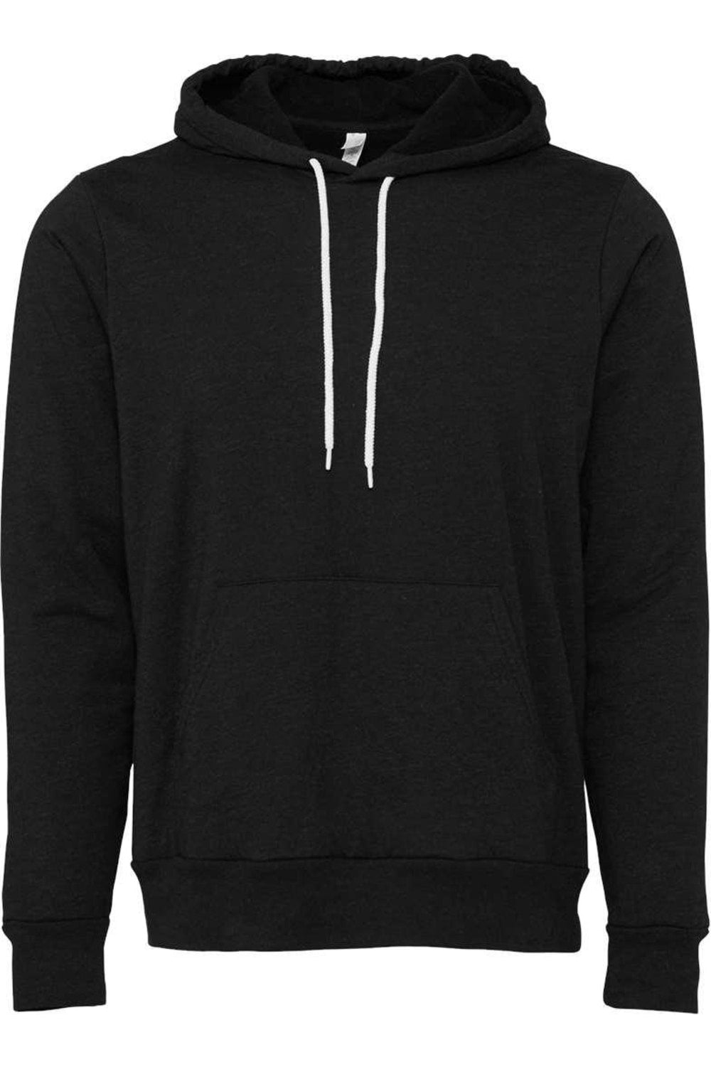 

Толстовка с капюшоном из губчатого флиса BELLA + CANVAS, цвет black heather