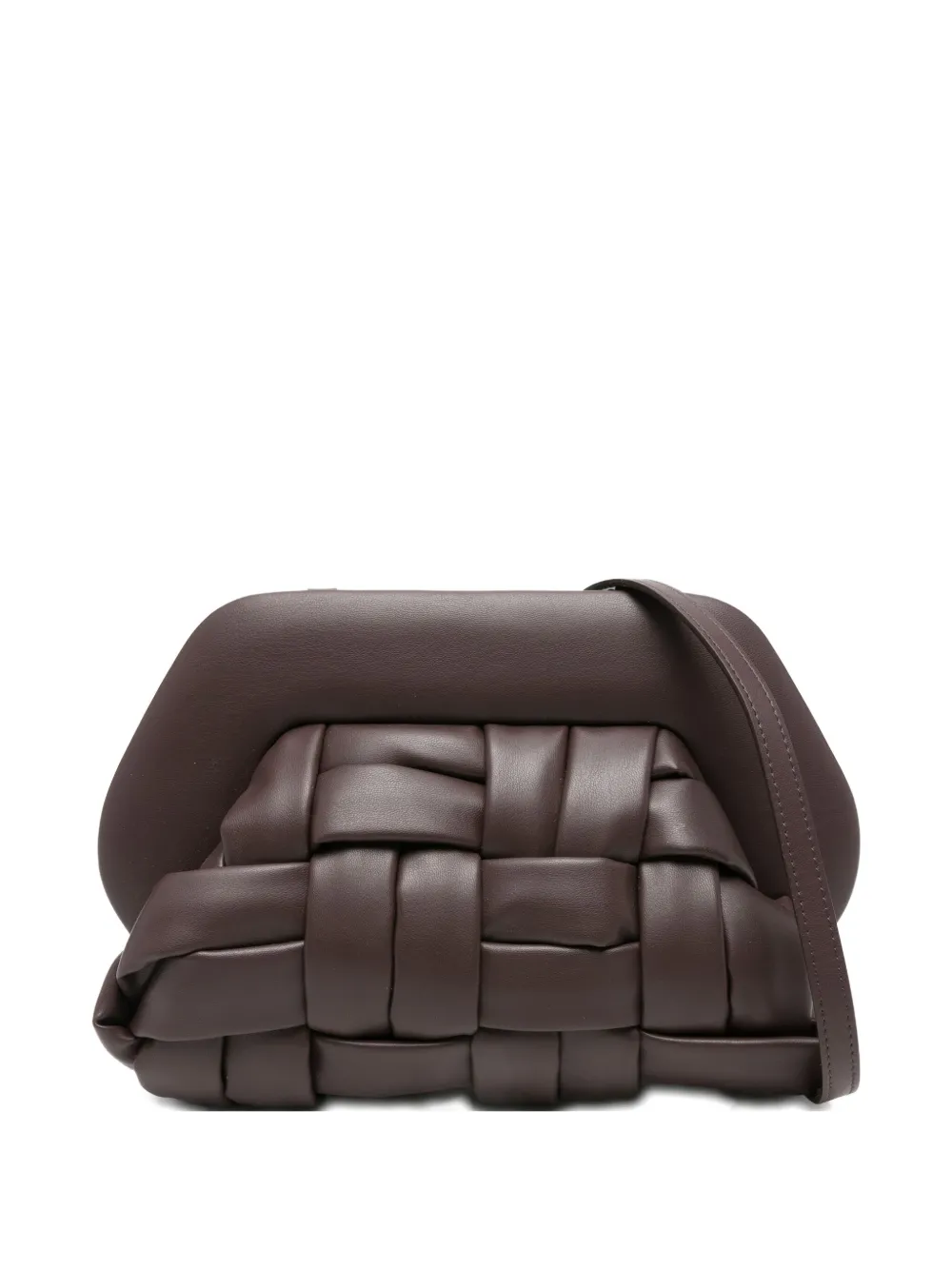 

Сумка-сэтчел с клапаном Themoirè, коричневый