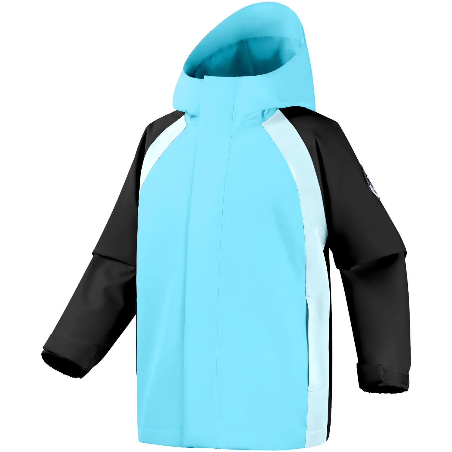 Детская ветровка CAMEL, Phantom Black/Bay Blue/Pure Blue