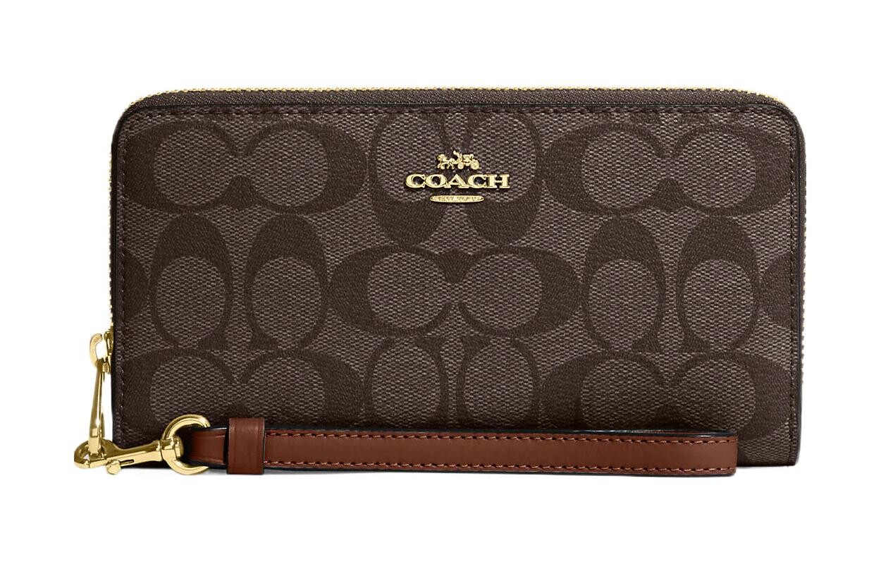 

Женский кошелек COACH на молнии, Basic Set (Bag and Dust Bag)
